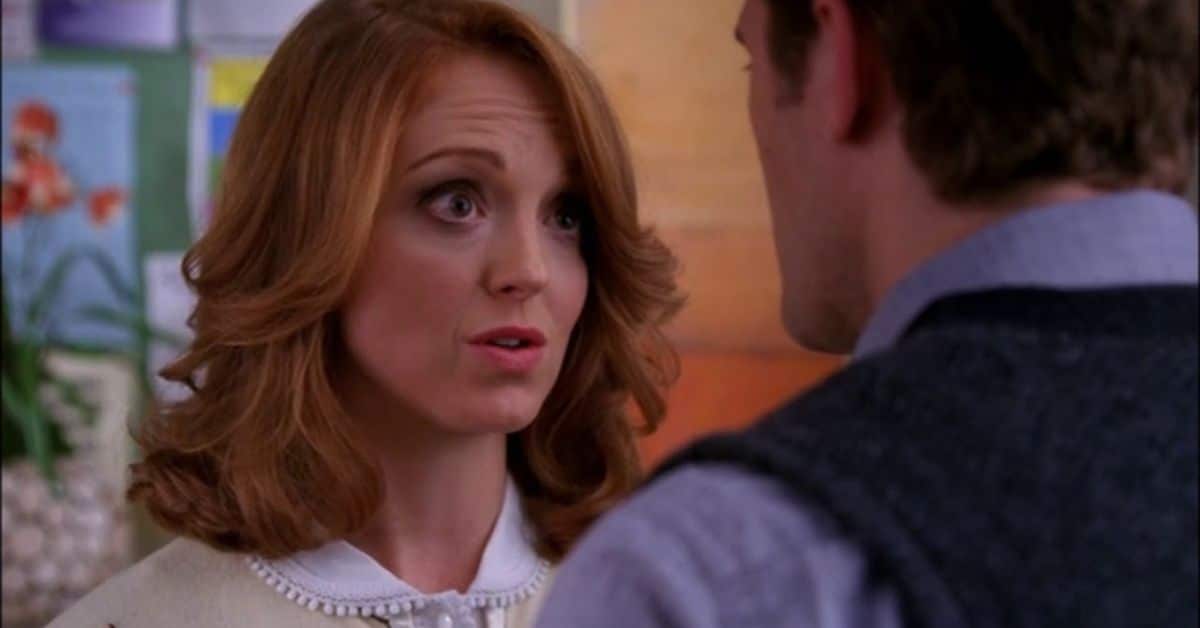 Emma Argues with Principal Figgins